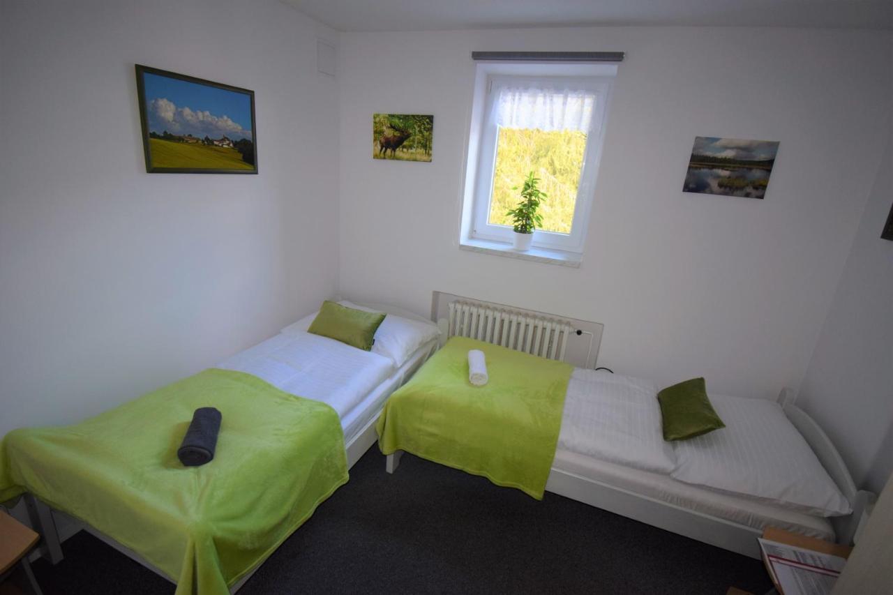 Pension St. Moritz Železná Ruda Buitenkant foto