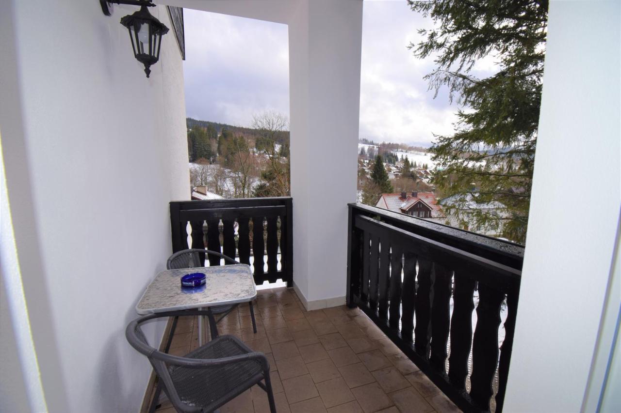 Pension St. Moritz Železná Ruda Buitenkant foto