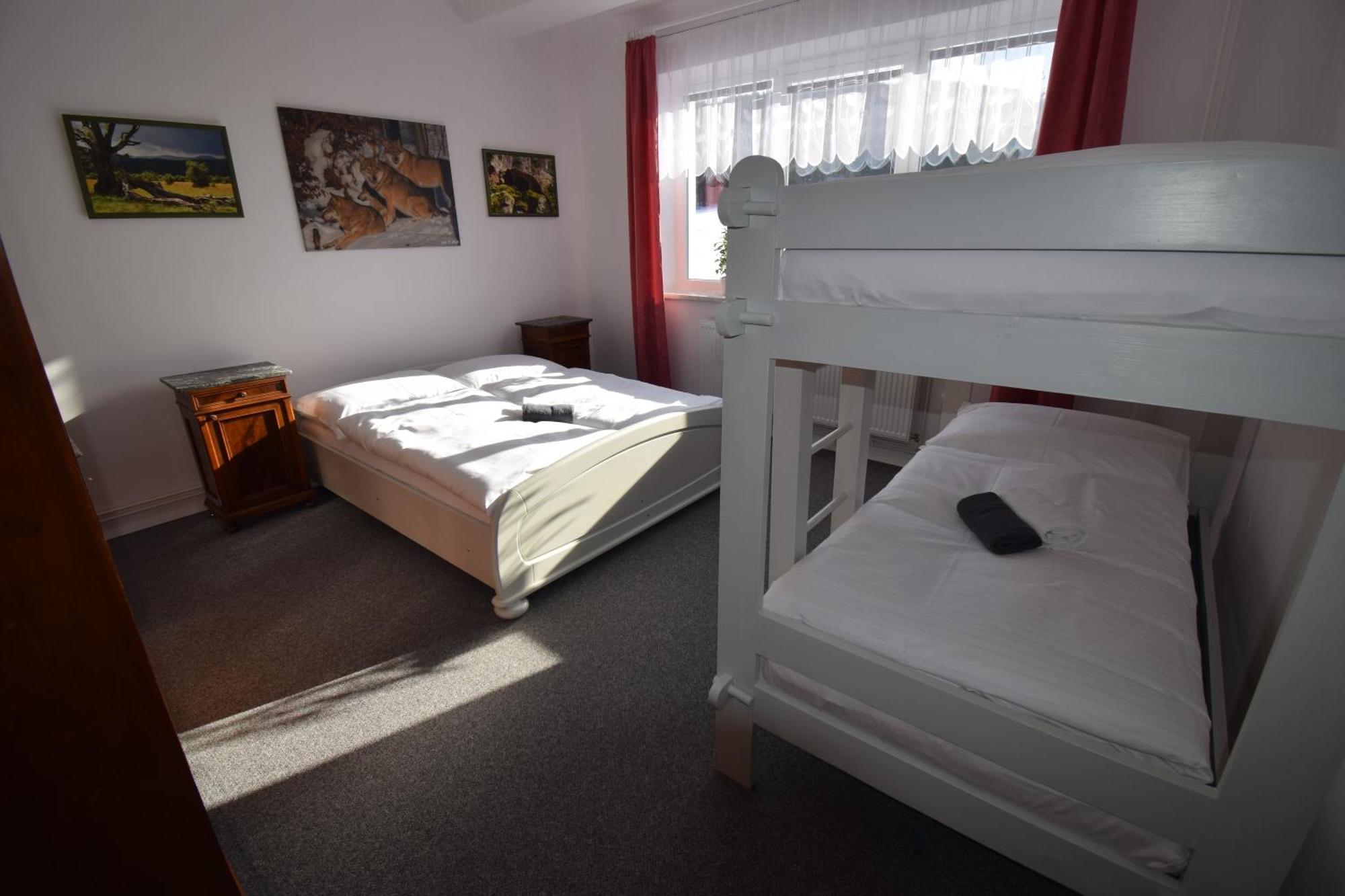 Pension St. Moritz Železná Ruda Buitenkant foto
